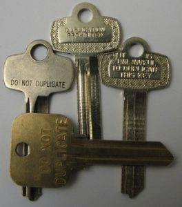 duplicate keys